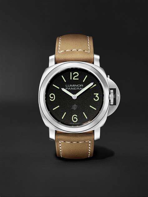 panerai luminor hand wound watch.